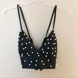 FOREVER 21 | Crop Top with Beads